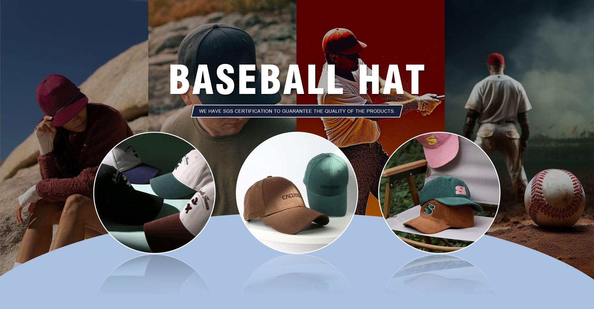 Baseball hat leverandør