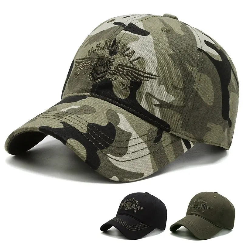 Camouflage baseball cap