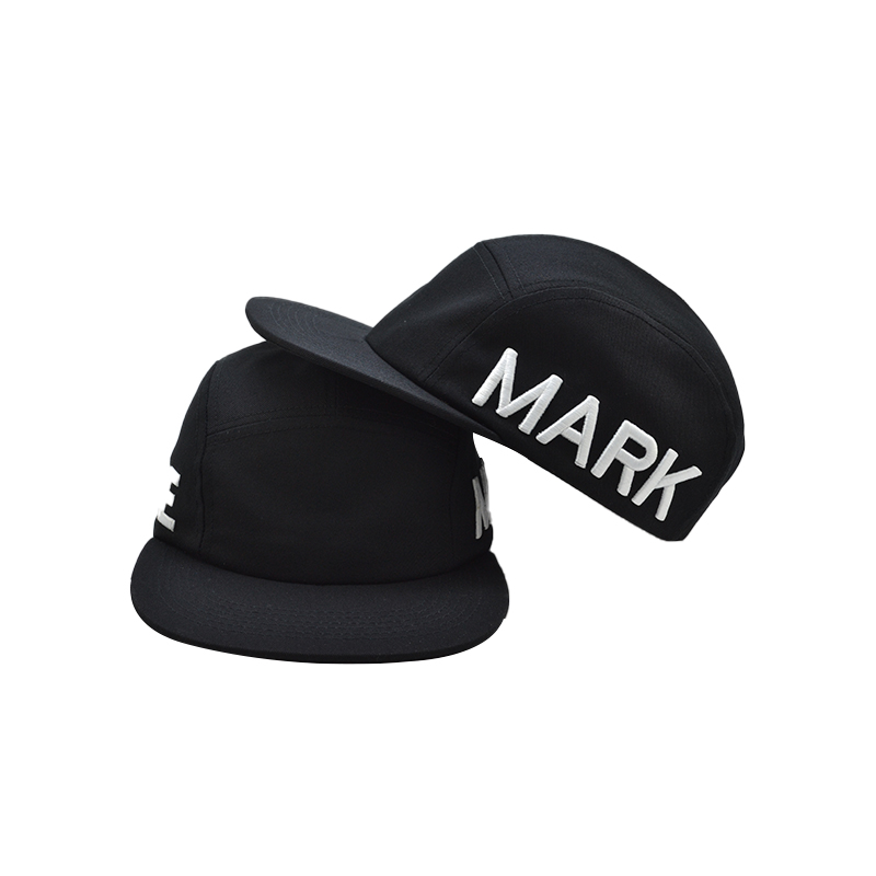 Broderi logo 5 paneler hat