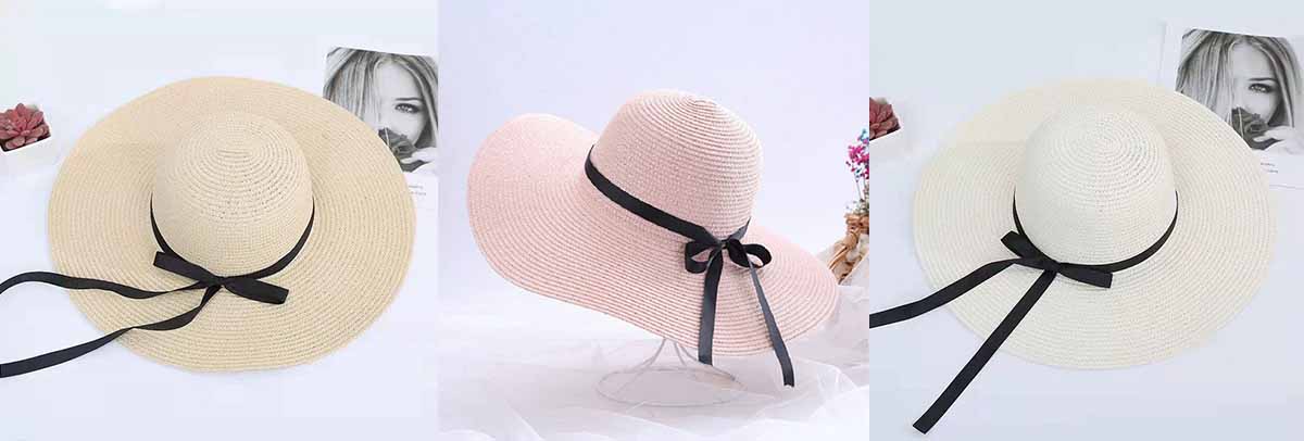 straw colorful hat