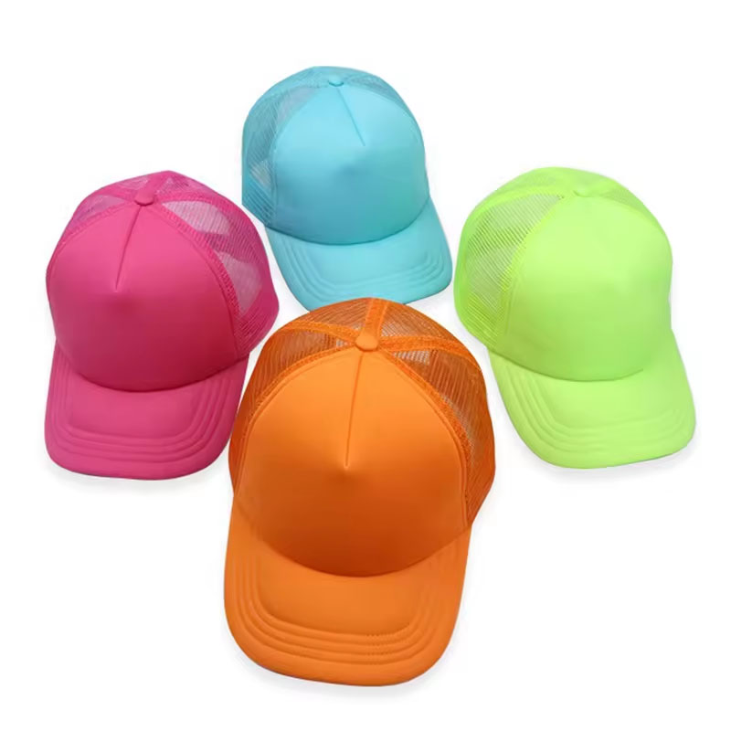 Fast farve mesh trucker cap
